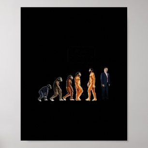 Poster Arte engraçada anti-Trump Vá Ck Nós Erramos - Ant