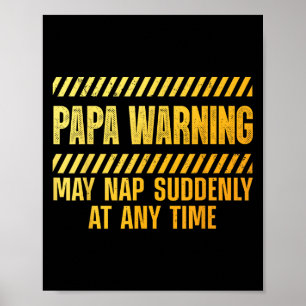 Poster Arte engraçada do Papai para o avô dos netos no Di
