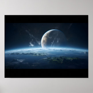 Poster Arte espacial 1