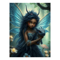Arte Fada De Dragão Brilhante