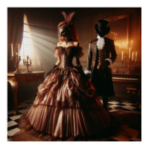 Arte Fantasia Steampunk Vitoriana Máscara