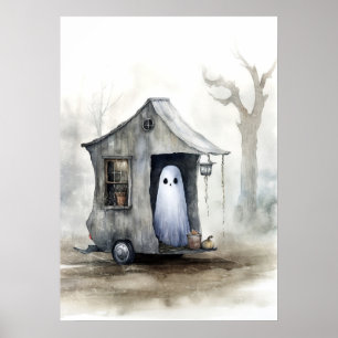 Poster Arte Fantasma: Casa Pequena
