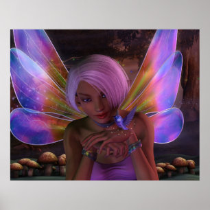 Poster Arte feericamente da fantasia do guardião do