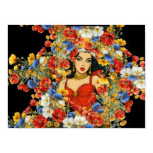 Arte feminina de parede - Mulher