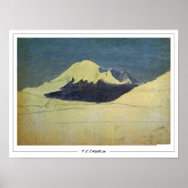Poster Arte Fina de Frederic Edwin Church #510