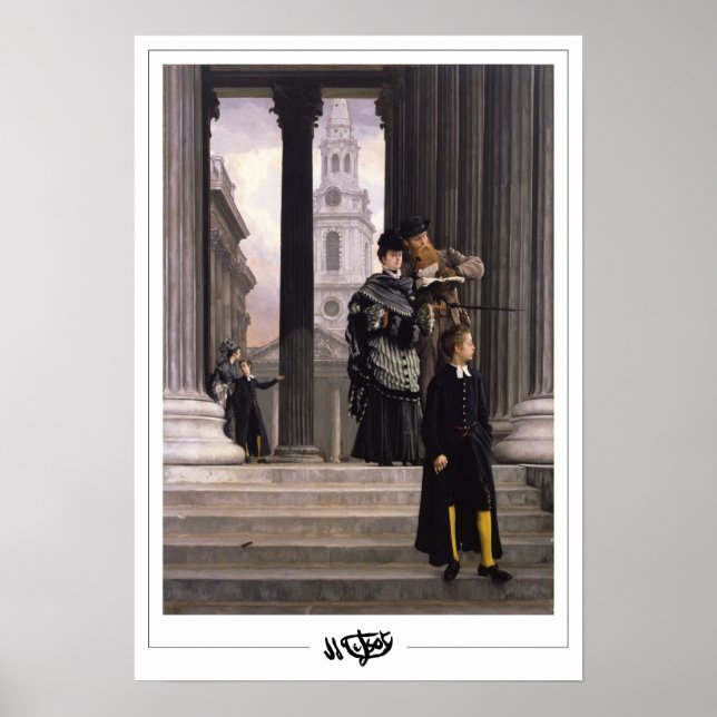 Poster Arte Fina de James Tissot #685 (Frente)