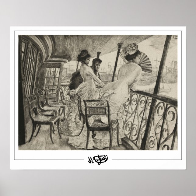 Poster Arte Fina de James Tissot #89 (Frente)
