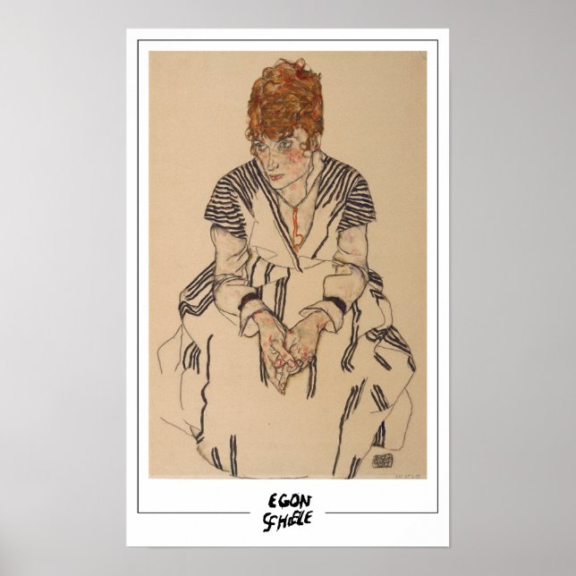 Poster Arte Fina Egon Schiele #234 (Frente)