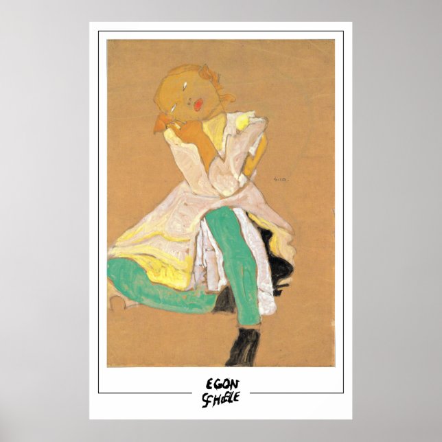 Poster Arte Fina Egon Schiele #39 (Frente)