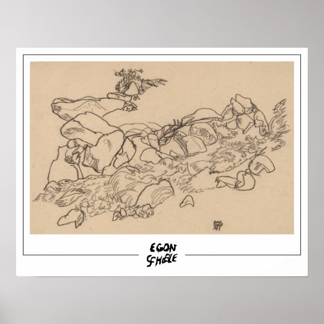 Poster Arte Fina Egon Schiele #560-2 (Frente)