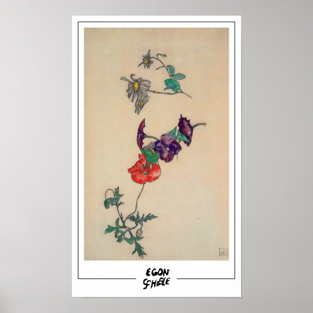 Poster Arte Fina Egon Schiele #95 (Frente)
