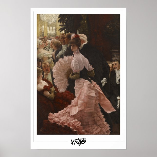 Poster Arte Fina James Tissot #396 (Frente)