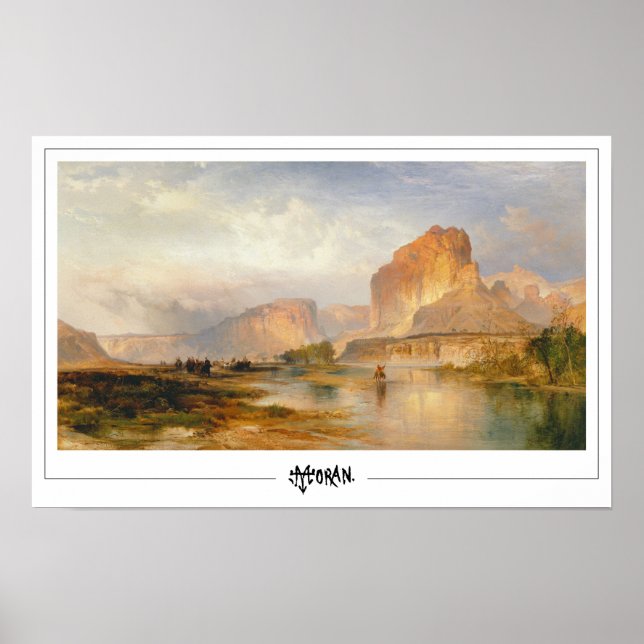 Poster Arte Fina Thomas Moran #127 (Frente)
