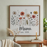 Arte Floral de Flores Silvestres Botânicas Mama Es