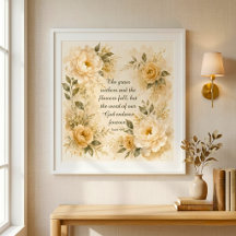 Arte Floral em Aquarela Serena