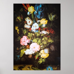 Poster Arte Floral Japonesa Flor