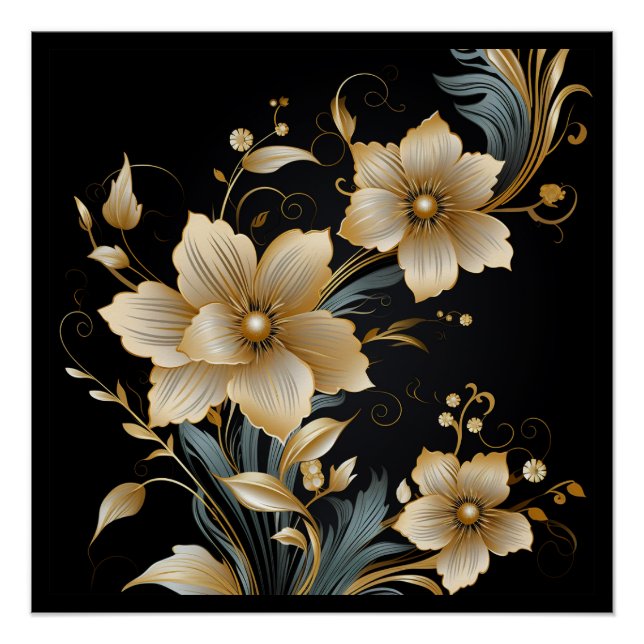 Pôster ARTE FLORAL nº 2 (Frente)