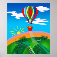 Arte Folclonal de Balonagem de Ar Quente