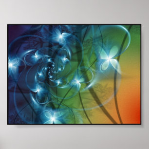 Poster arte fractal