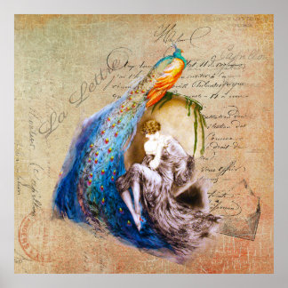 Pôster Arte Francesa Nouveau ~ La Lettre