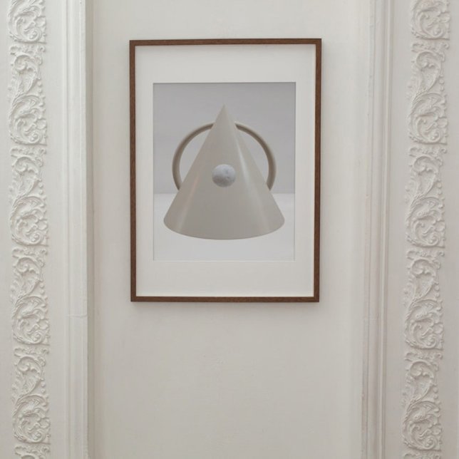 Poster Arte Futurística Moderna dos anos 80 Holográfica (Criador carregado)