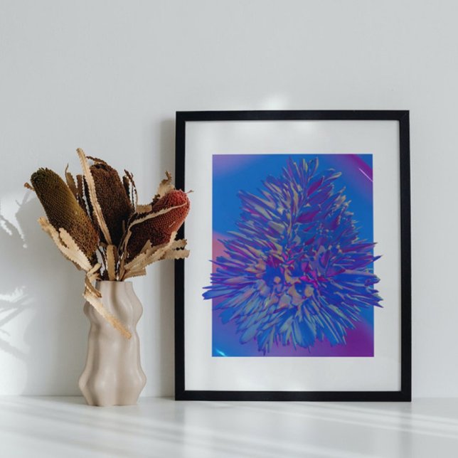 Poster Arte Futurística Moderna dos anos 80 Holográfica (Criador carregado)