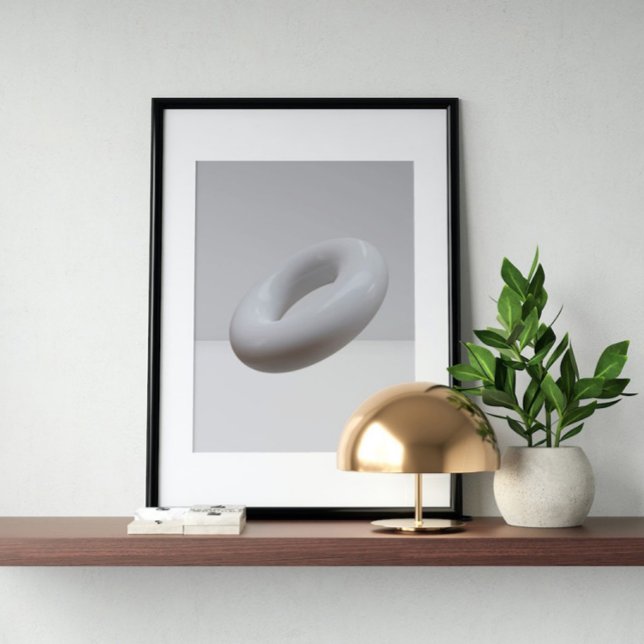 Poster Arte Futurística Moderna dos anos 80 Holográfica (Criador carregado)