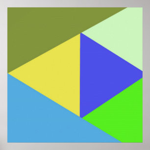 Poster arte geométrica
