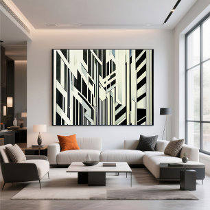 Poster Arte Geométrica Abstrata