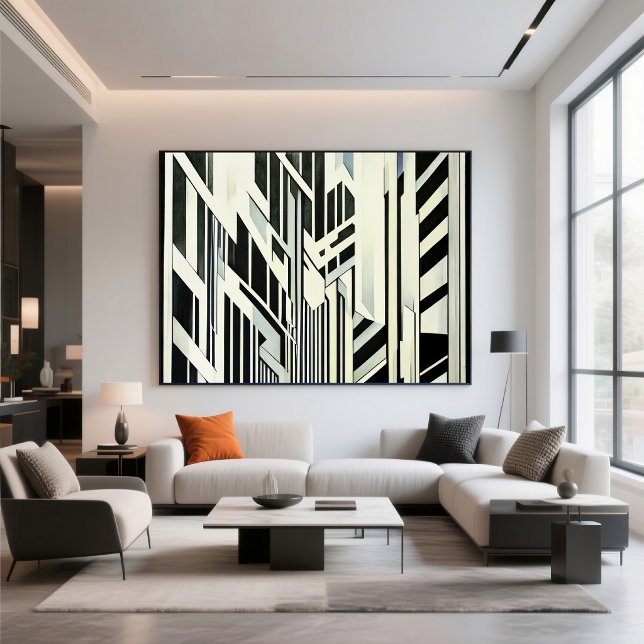 Poster Arte Geométrica Abstrata (Criador carregado)