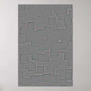 Poster Arte Geométrica "Twilignt"