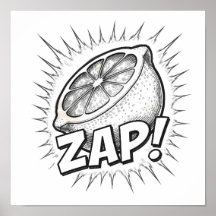 Arte Gráfica Explosiva de Pop Art: Zelo de Zapear 