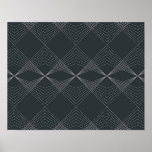 Poster Arte gráfica simples, elegante, chica, luxuosa li