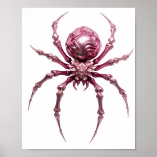 Poster ARTE IMPRESSA DE ARTE ABSTRATA Rosa Ousada