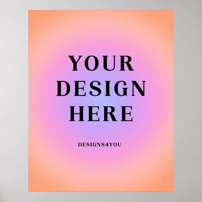 Poster Arte Impresso Vertical 24 x 30 (Frente)