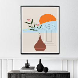 Poster Arte Imprimível Moderna do Século médio
