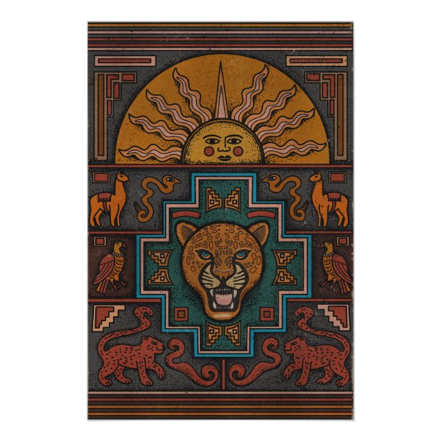 Pôster Arte Inca (Frente)