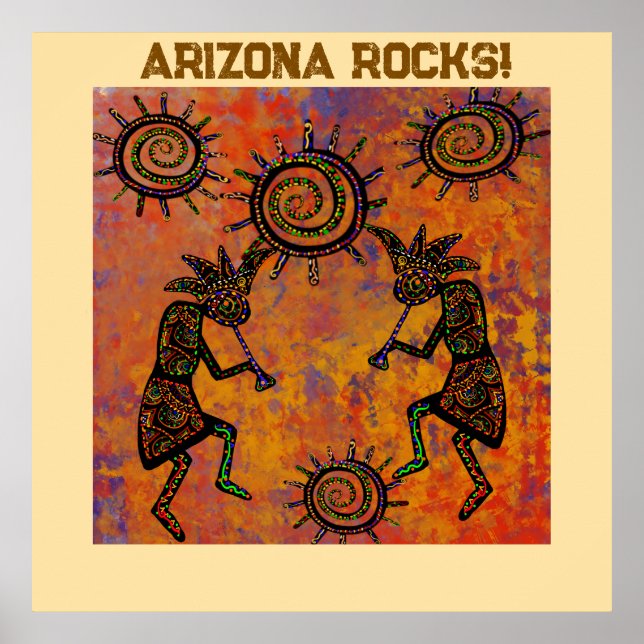 Poster Arte Kokopelli  (Frente)