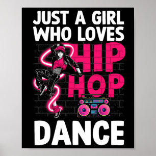 Poster Arte legal De Hip Hop Para Mulheres Meninas Teen H