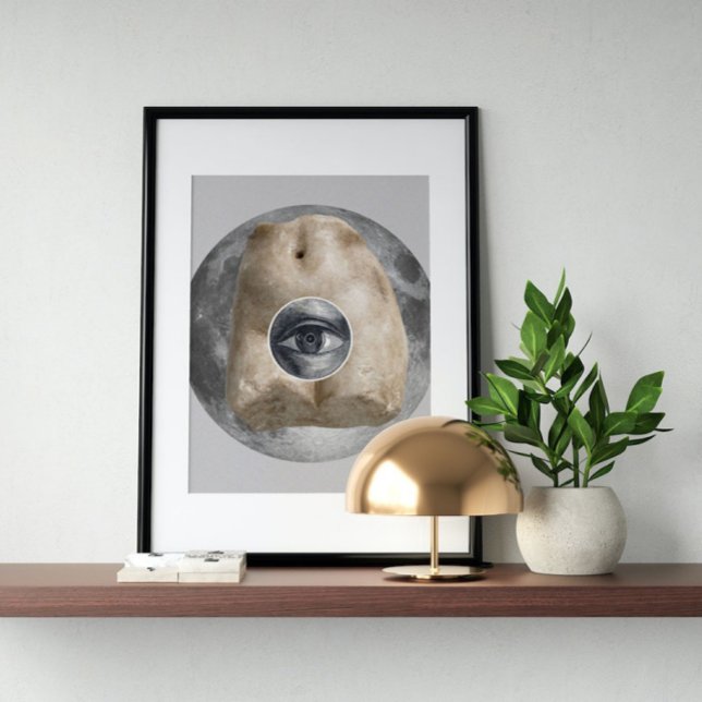 Poster Arte maluca da safra surreal (Criador carregado)