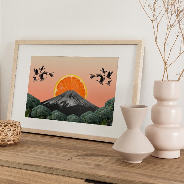 Poster Arte maluca da safra surreal (Criador carregado)