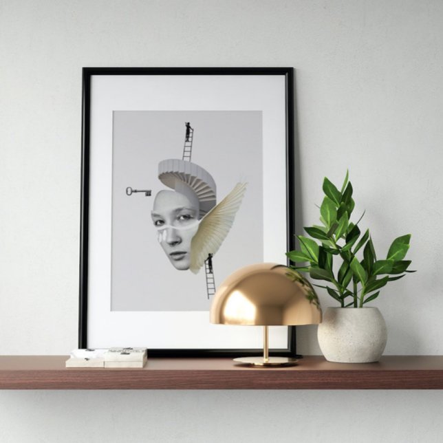 Poster Arte maluca da safra surreal (Criador carregado)