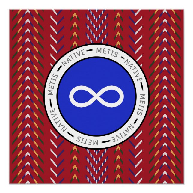 Pôster Arte Métis Nativa (Frente)