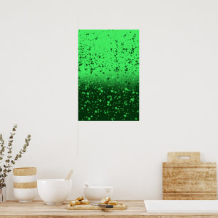 Poster Arte Minimalista Esmeralda Rica