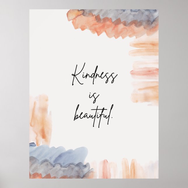 Poster Arte Motivacional Rustic Charm (Frente)