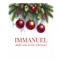 Arte na parede de Natal