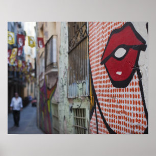 Poster Arte na rua Calle de la Libertad