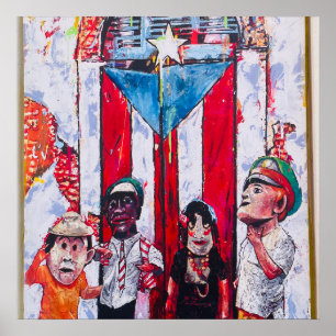 Poster Arte na rua Porto Rico