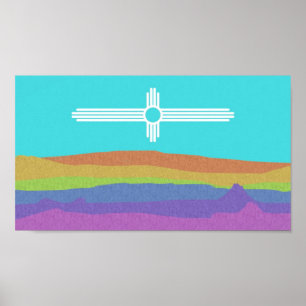 Poster Arte Nativa Americana