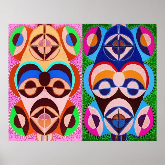 Pôster Arte NEGRA A COR - Liberdade de expressão (Frente)